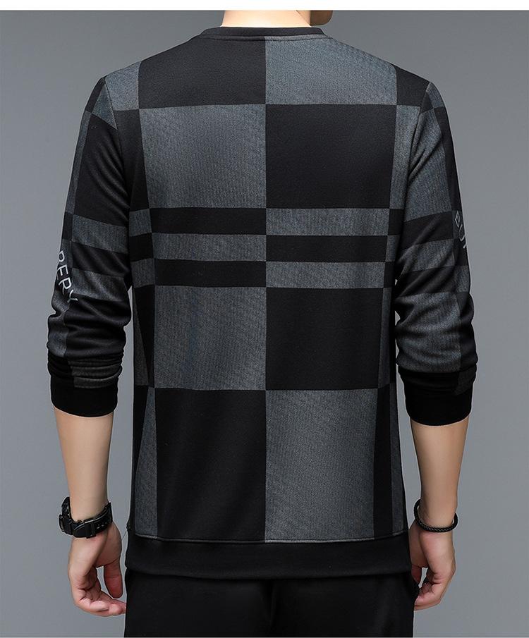 New Fashion Long Sleeved Underlay Men's Sweater 1023121801