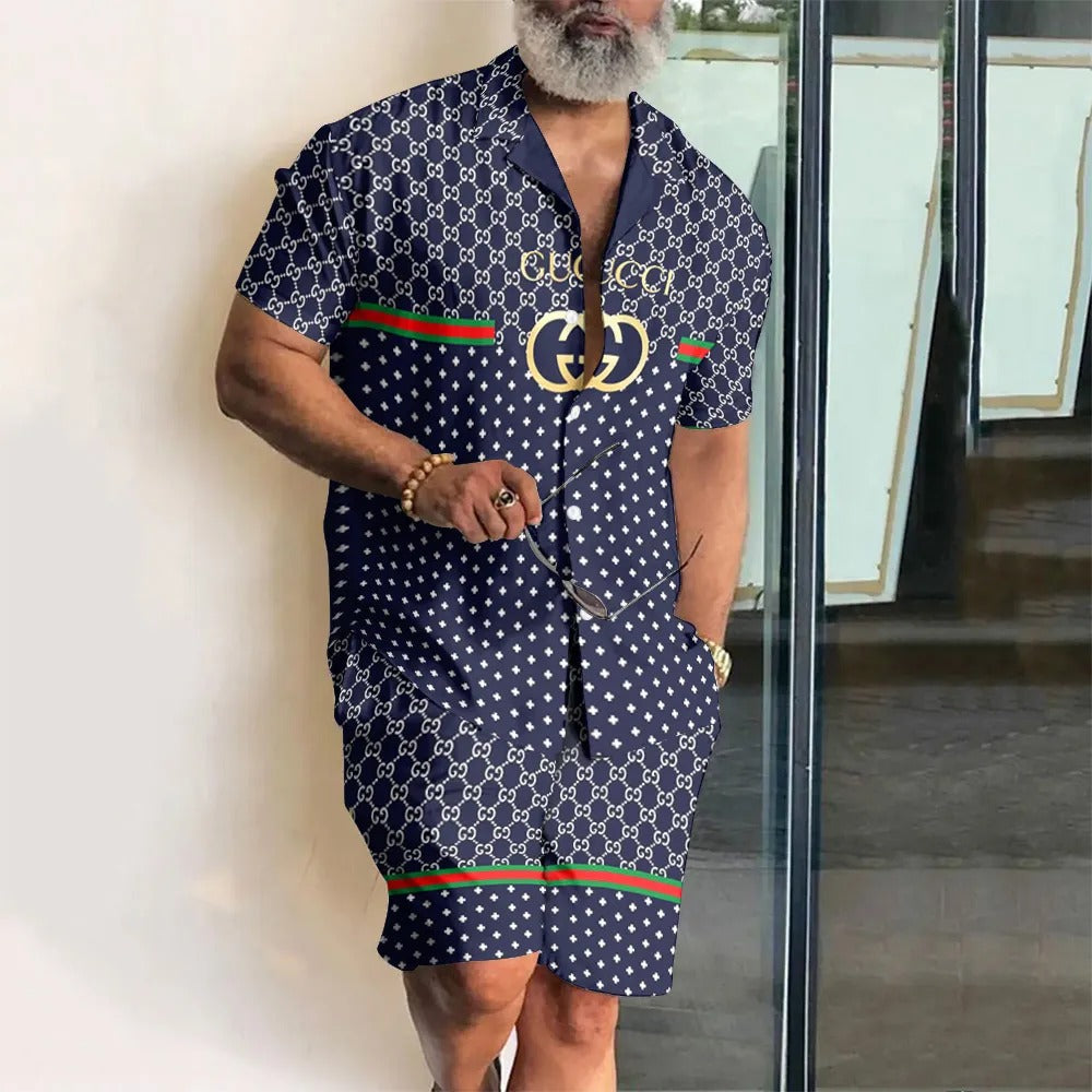 G Hawaii Shirt & Shorts Set Summer 2025-3D 0425032804