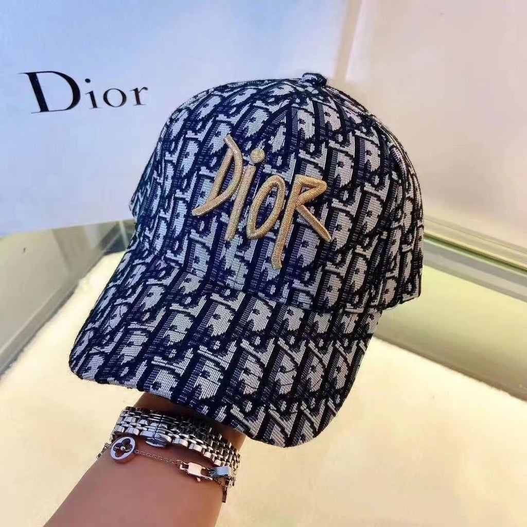 Explosive trendy brand D letter presbyopia embroidery baseball cap all-match cap