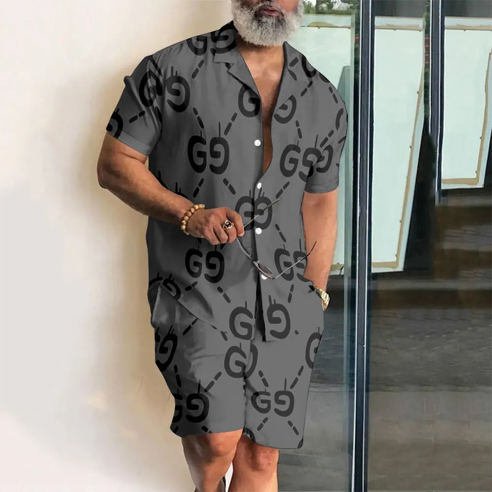 G Hawaii Shirt & Shorts Set Summer 2025-3D 0425032804