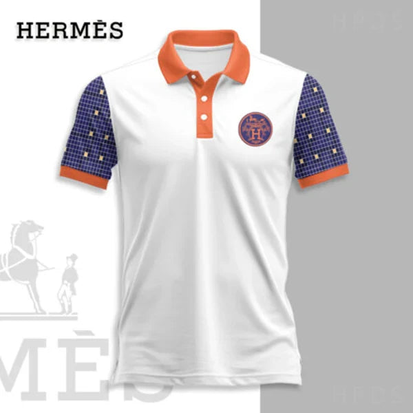 Men's Summer Fashion Printed Polo Shirts 3D1024070215