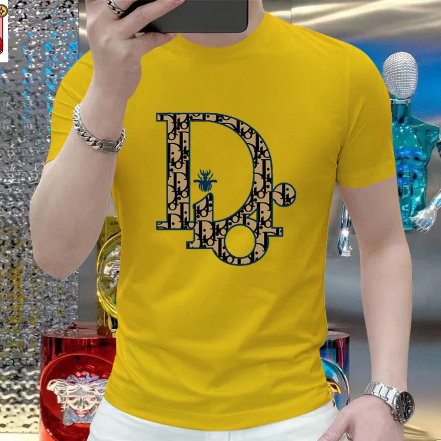 Men's casual short sleeved t-shirt 1025032122