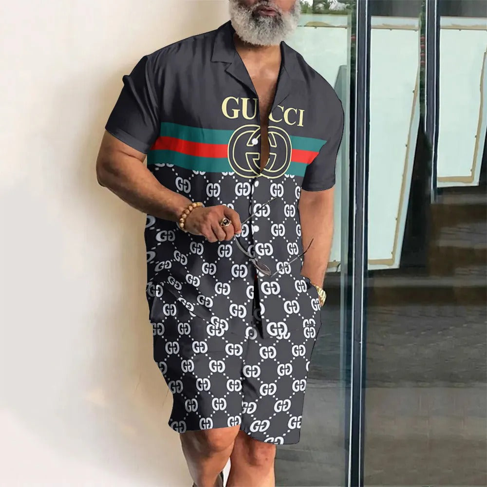 G Hawaii Shirt & Shorts Set Summer 2025-3D 0425032804