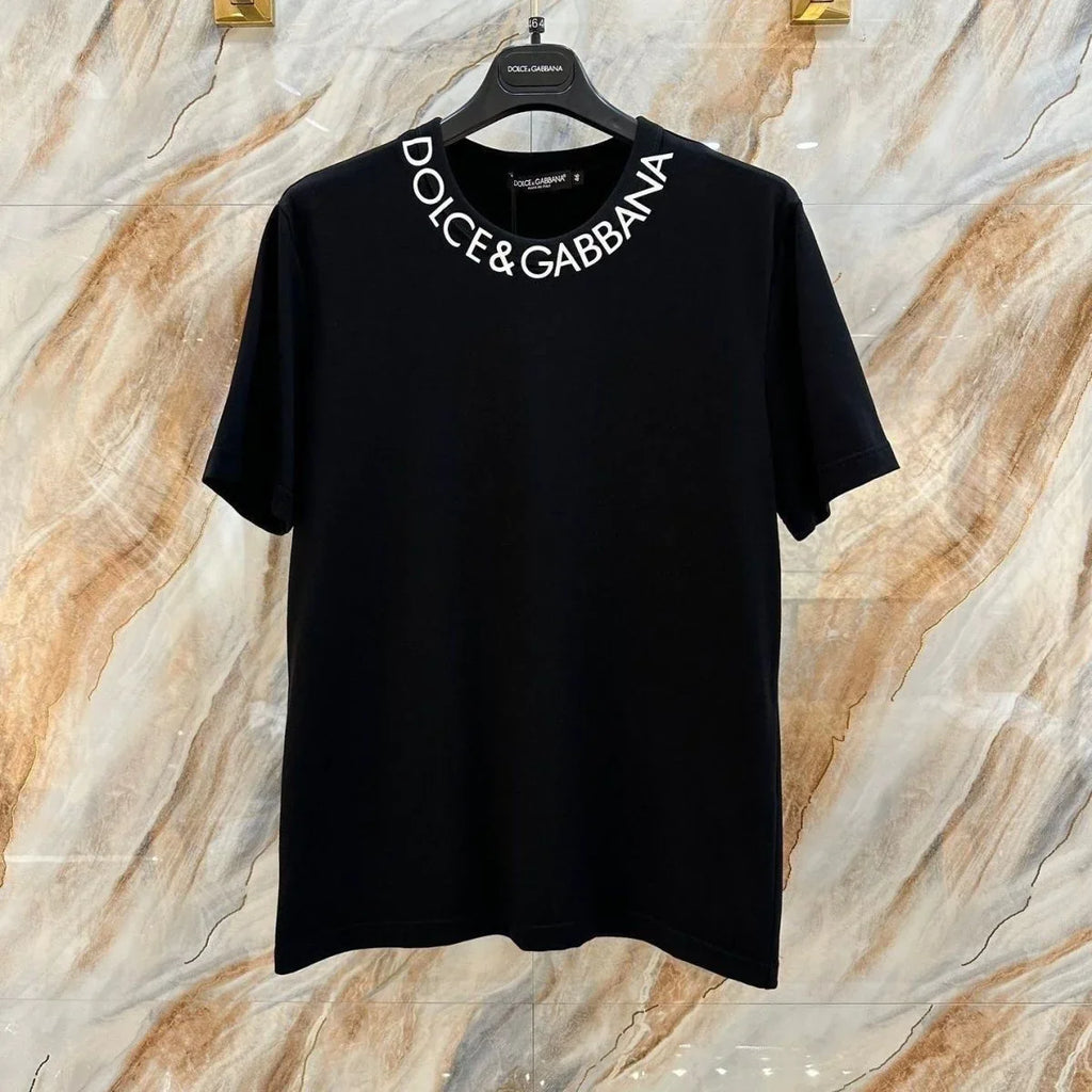 New Simple T-shirt Round Neck Casual Short Sleeve 1024030803