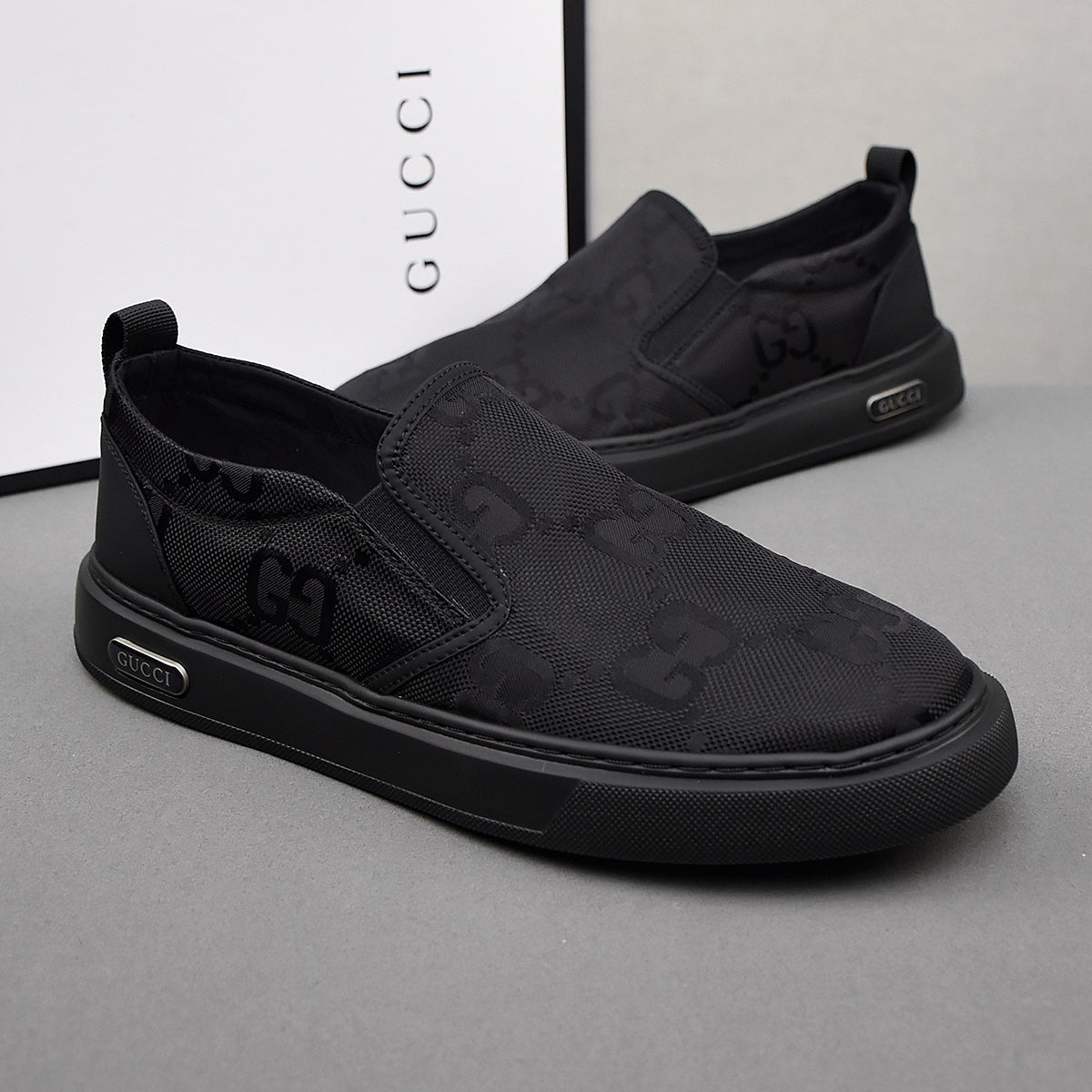 New Classic G Logo Canvas Casual Fashion Slip-on Shoes XC0424040801