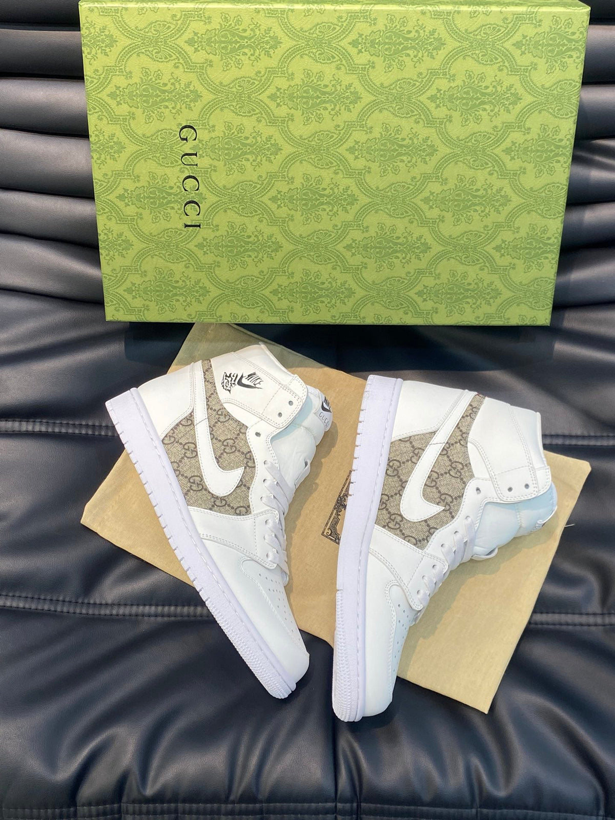 24 Limited Edition G & NK Inverted Hook Collaboration Sneakers 0424082610