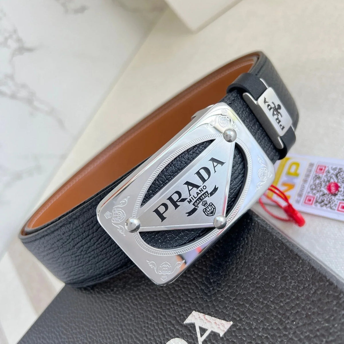 PR Luxury Genuine Leather Men’s Belt 1025010717