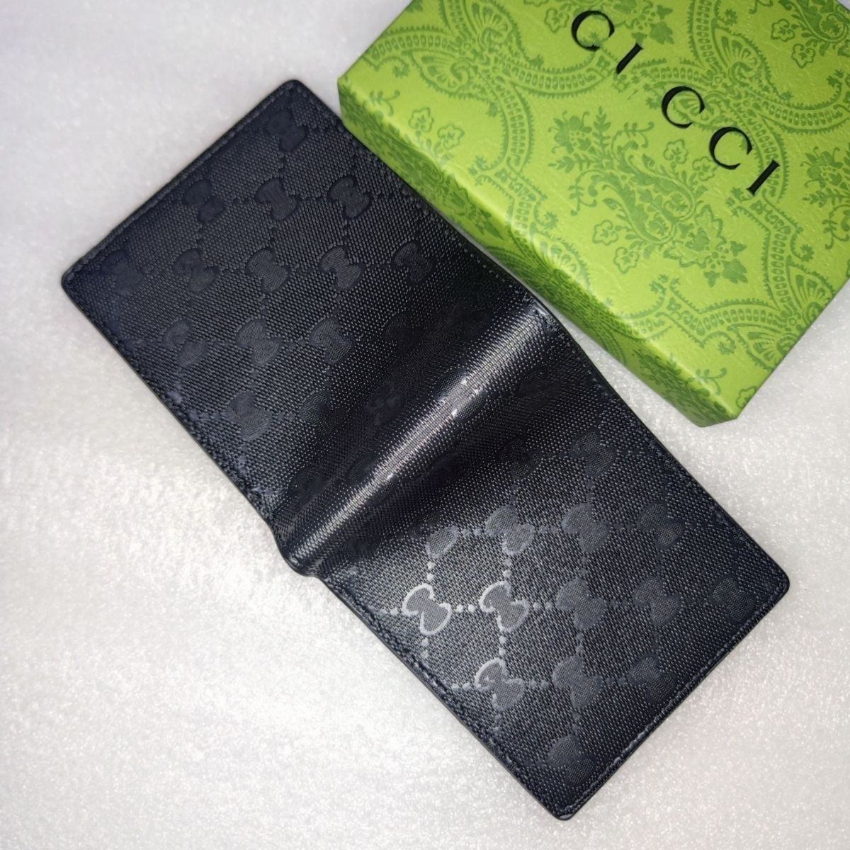 Men's pure leather fold wallet, imported cowhide embossed feel level one. PD0425010801
