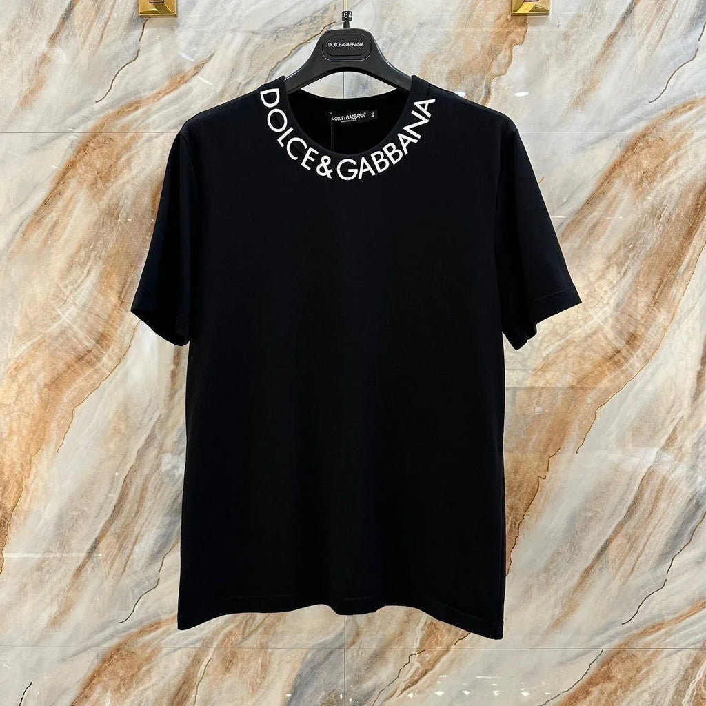 New Simple T-shirt Round Neck Casual Short Sleeve 1024030803