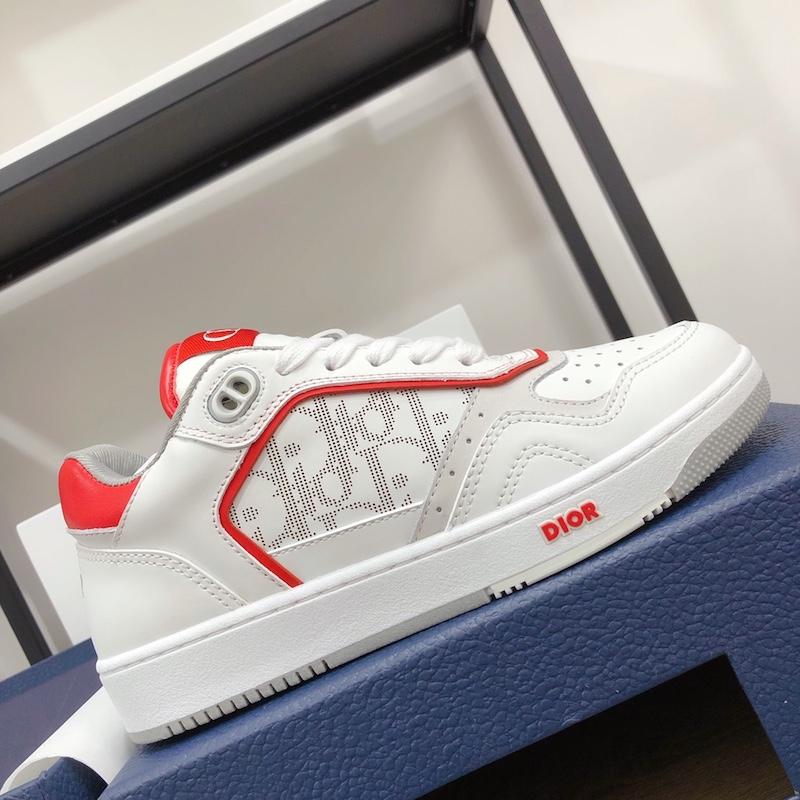 B27 Low Top Oblique Sneaker White