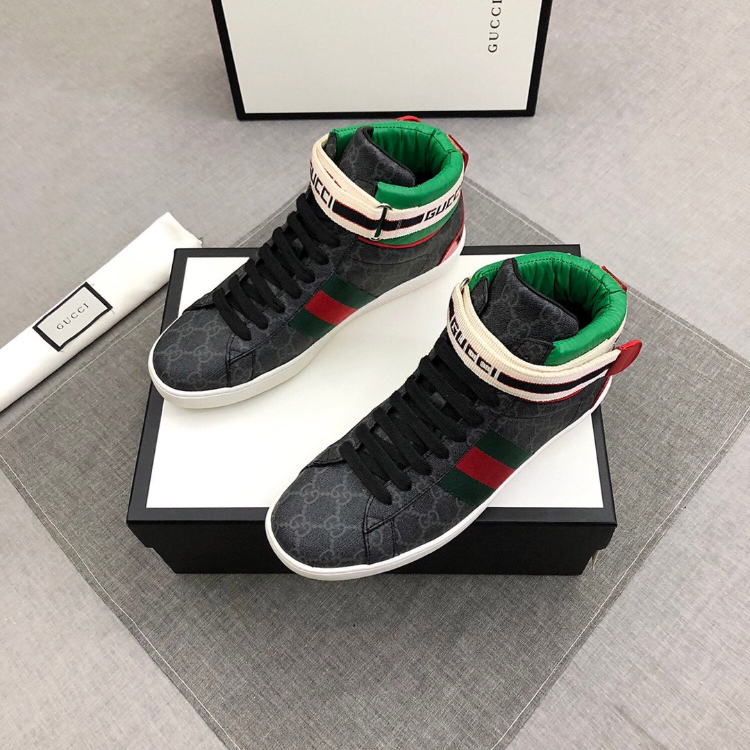 Luxury 2G Retro High Top Casual Shoes 0424082605