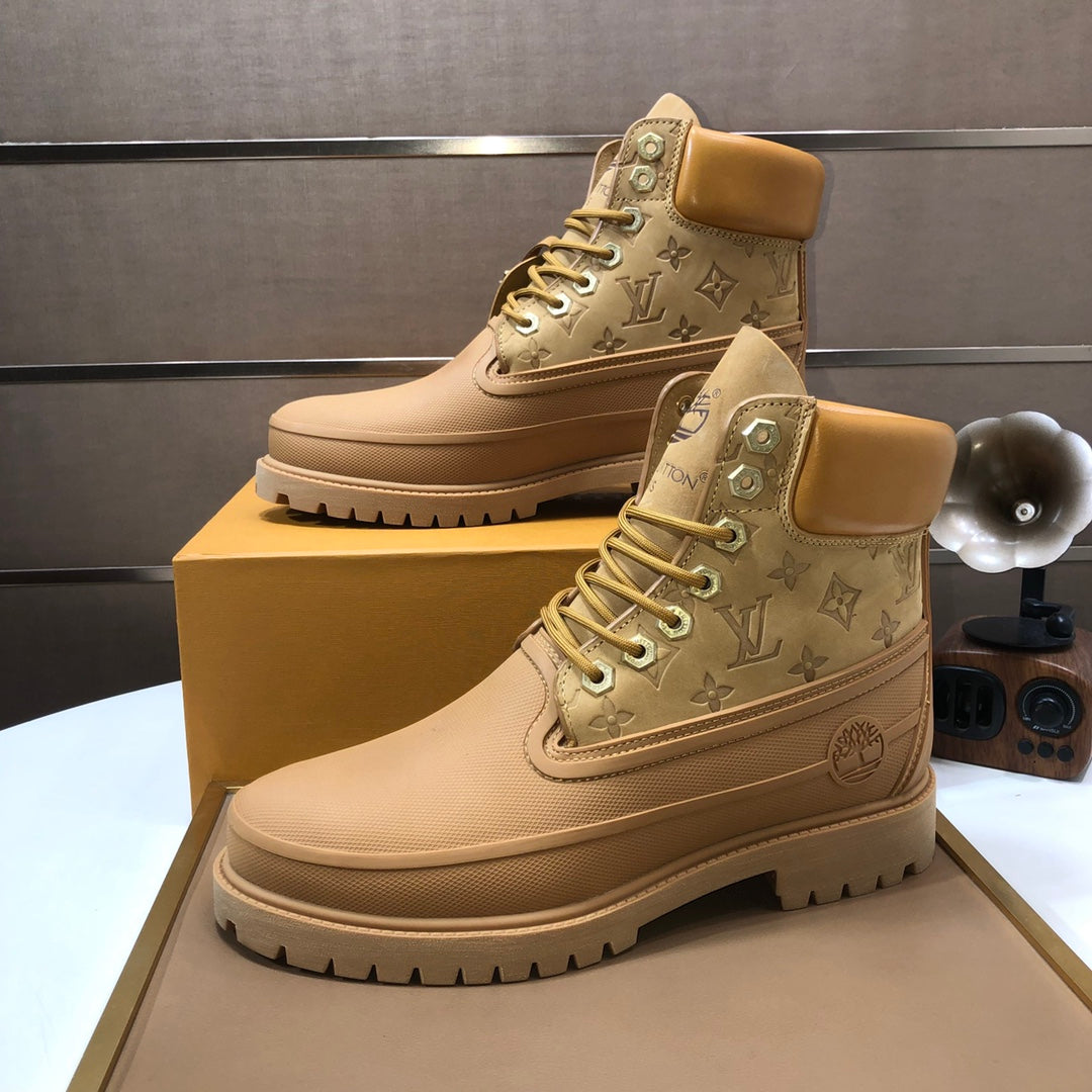 Stylish classic men's high-top boots XC0425101501