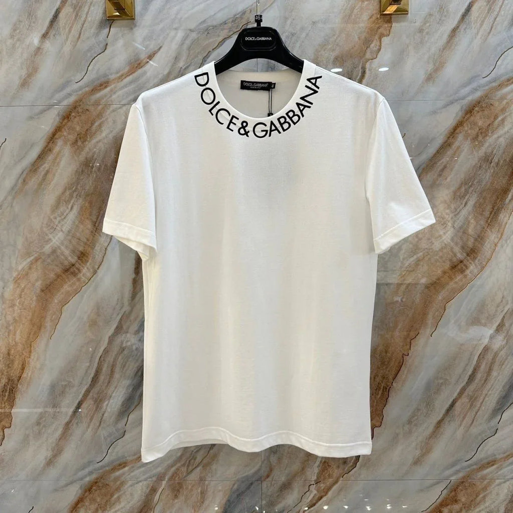 New Simple T-shirt Round Neck Casual Short Sleeve 1024030803