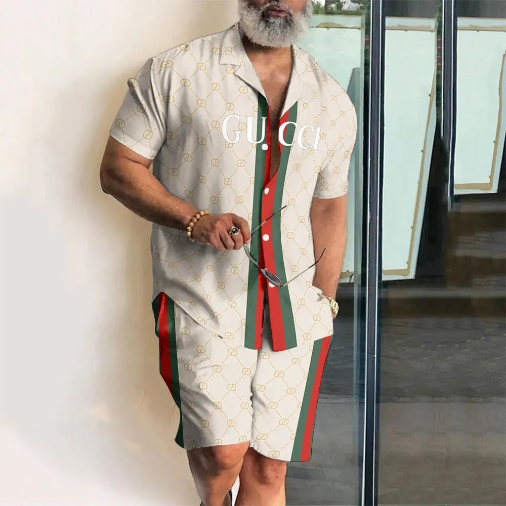 G Hawaii Shirt & Shorts Set Summer 2025-3D 0425032804