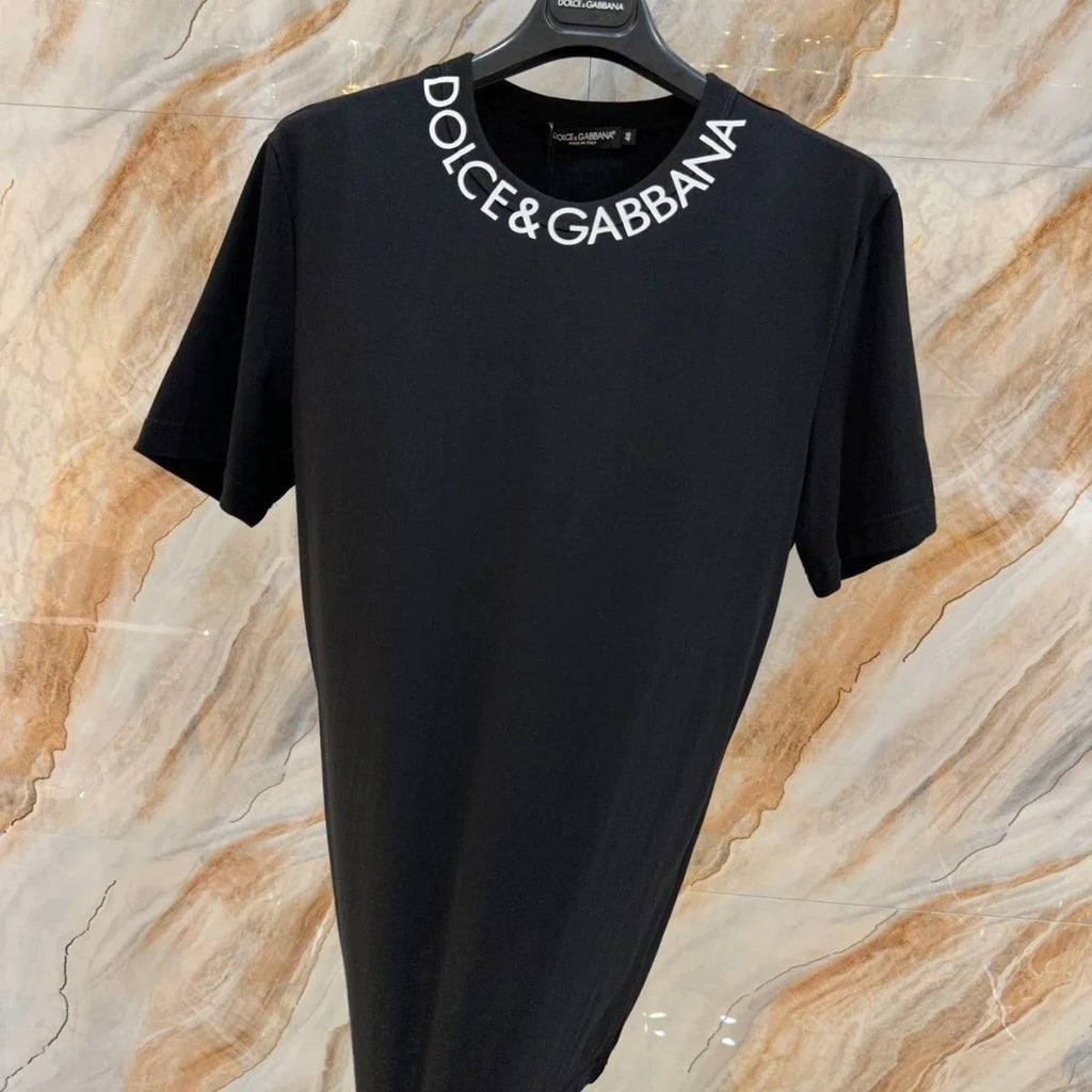 New Simple T-shirt Round Neck Casual Short Sleeve 1024030803