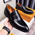 Classic Leather Slip On Shoes