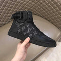 Black luxury all-match sneakers