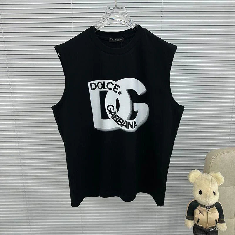 Fashion Printing Casual All-match Men's And Women's Sleeveless Fashion Vest 1024030801