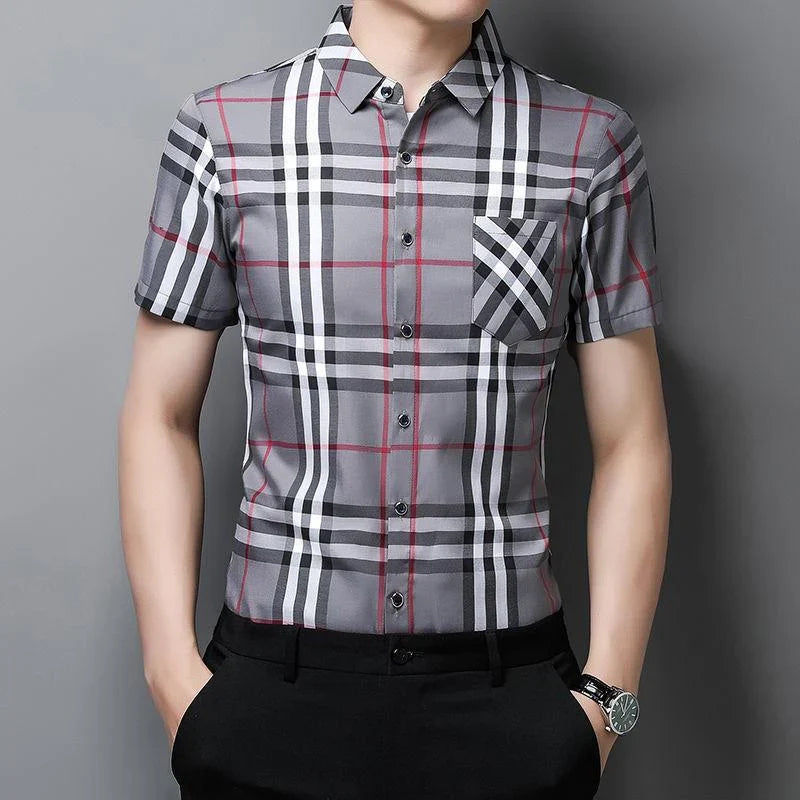 New Versatile Business Casual Short Sleeve 1024050703