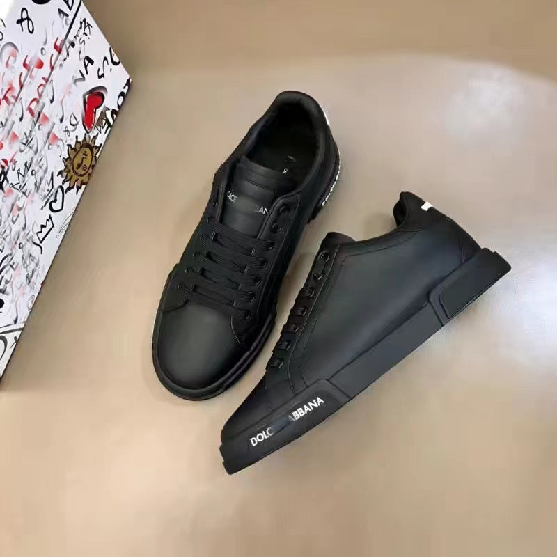 New fashion white and black dg sneakers
