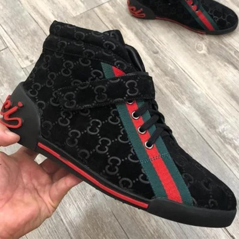 Men New Handmade high-top Shoes