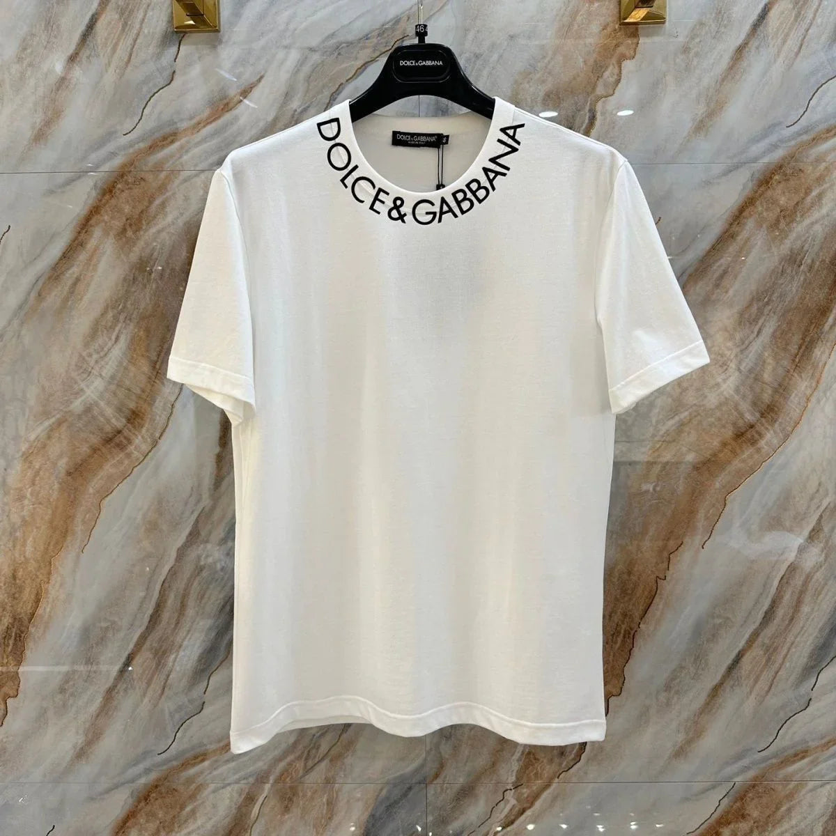 New Simple T-shirt Round Neck Casual Short Sleeve 1024030803
