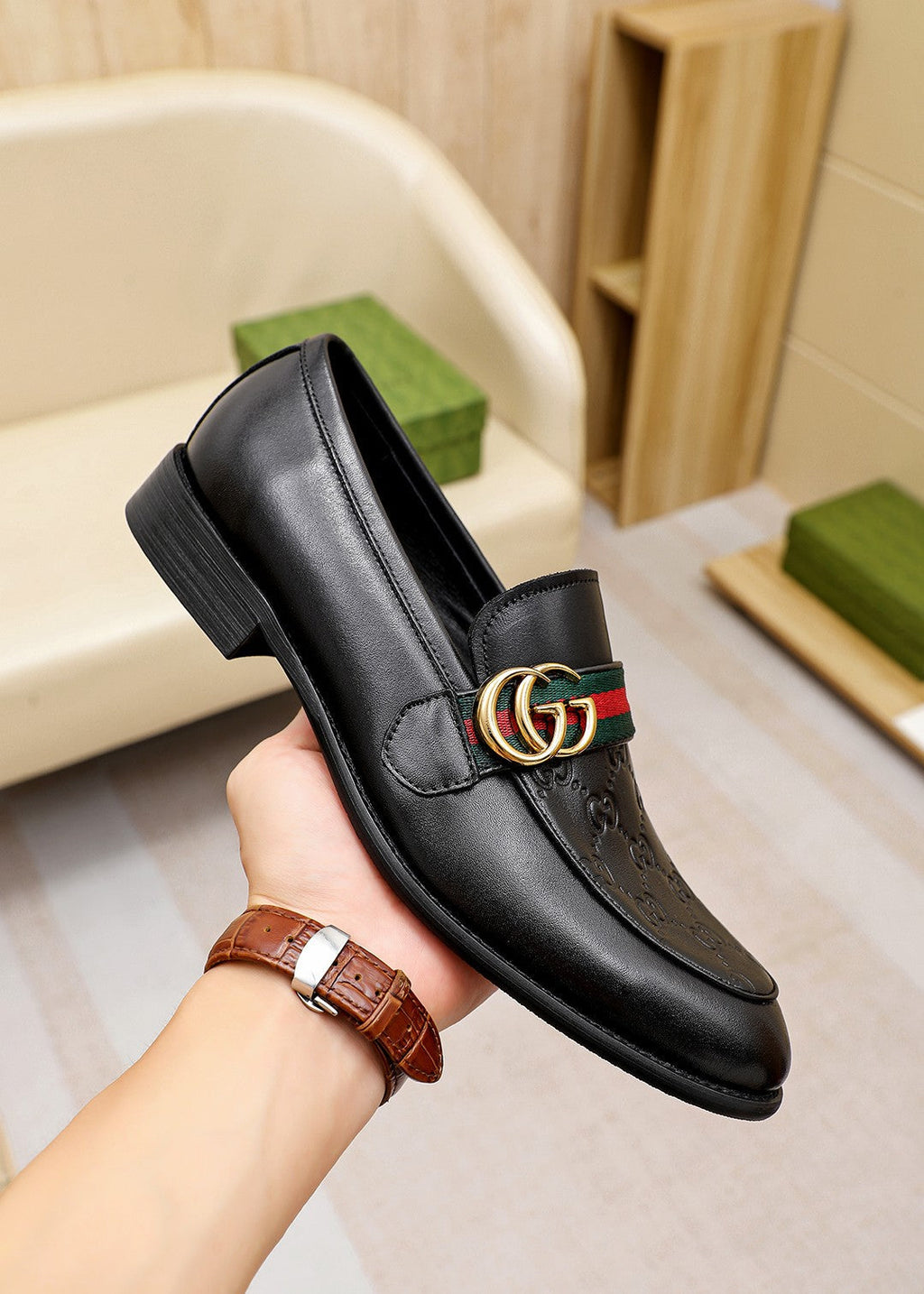 Trendy casual leather shoes XC0123072003