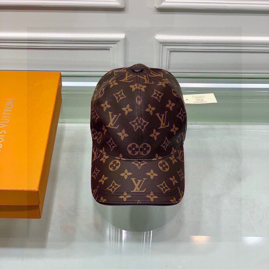 Get Ready Cap Monogram Brown V Cap 0425022422