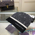 New boutique trendy brand embroidered alphabet knitted cap wool cap Korean embroidered Baotou cap