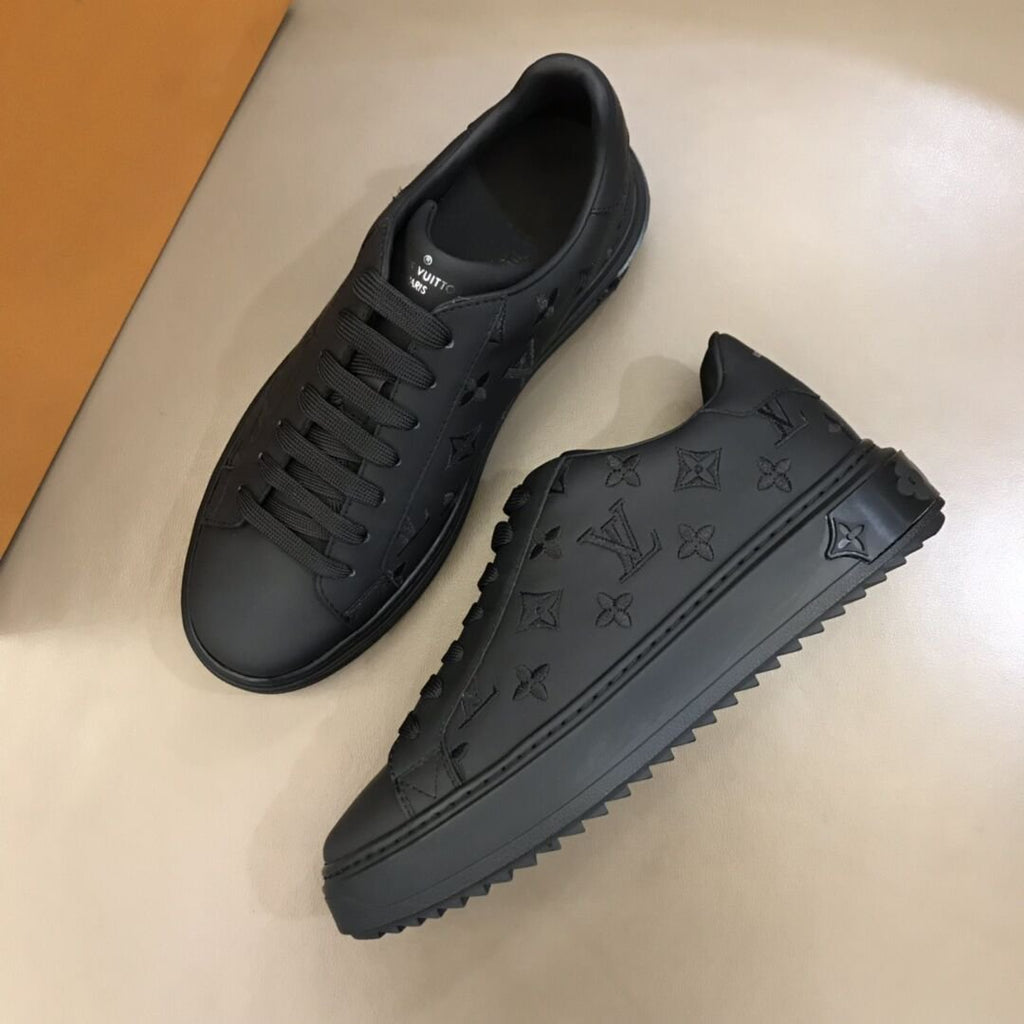 Black Monogram Luxembourg Sneaker