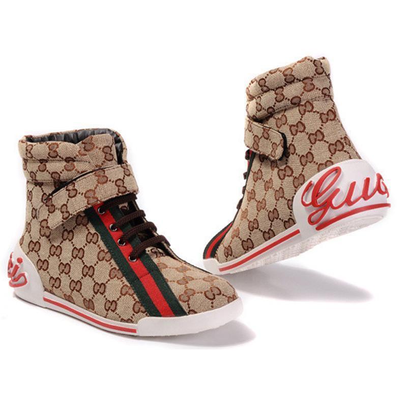 Men Trend  Handmade High-Top Shoes