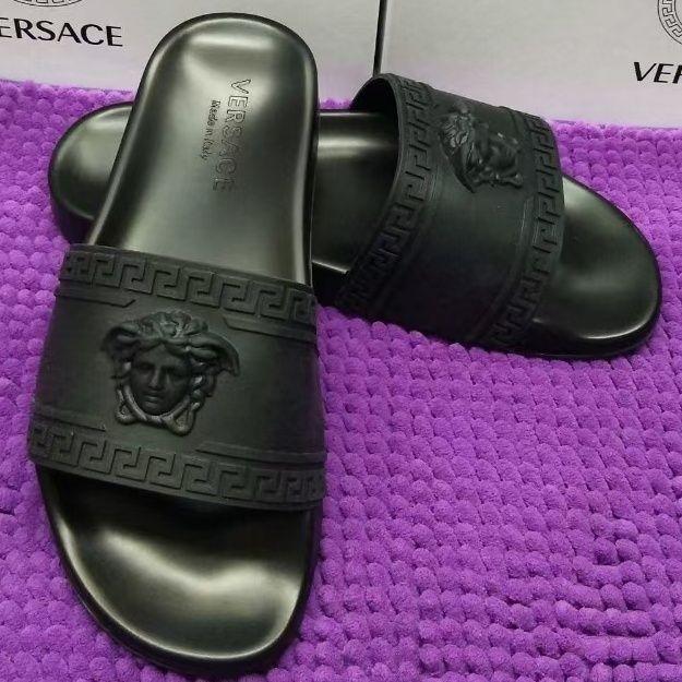Men's And Women's Fashion One-word Non-slip Beach Slippers 1024032122