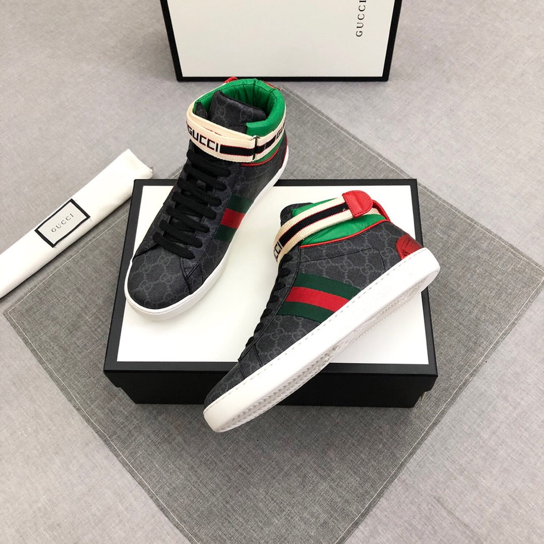 Luxury 2G Retro High Top Casual Shoes 0424082605