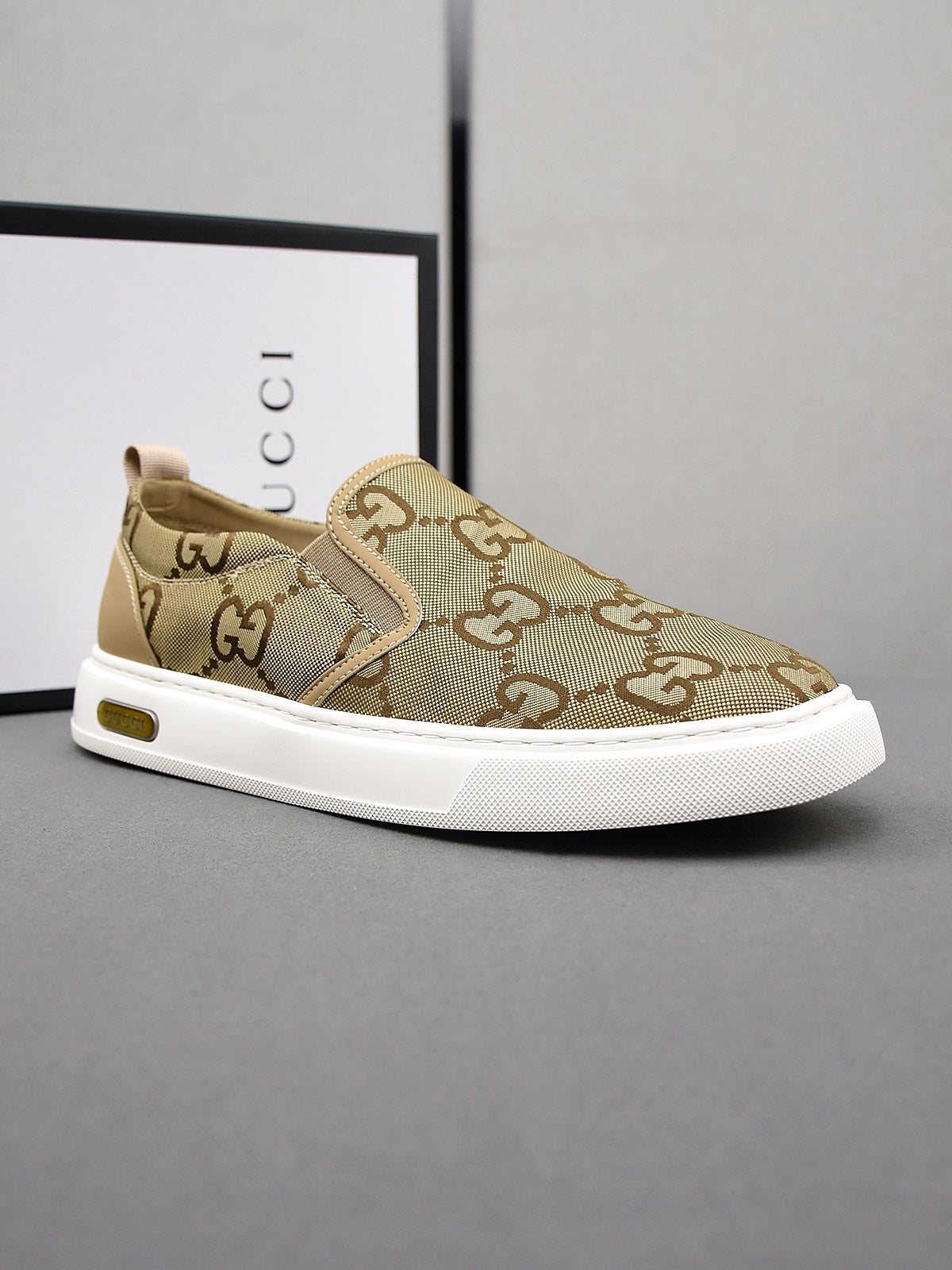New Classic G Logo Canvas Casual Fashion Slip-on Shoes XC0424040801