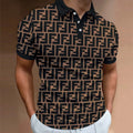 Men's Summer Fashion Printed Polo Shirts 3D1024041730