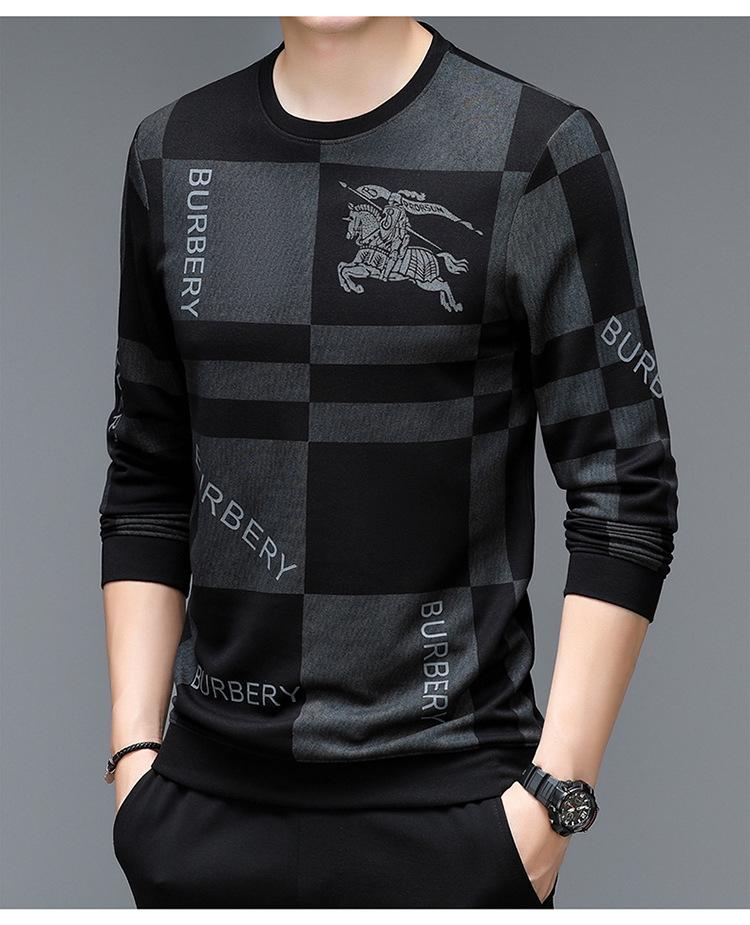New Fashion Long Sleeved Underlay Men's Sweater 1023121801