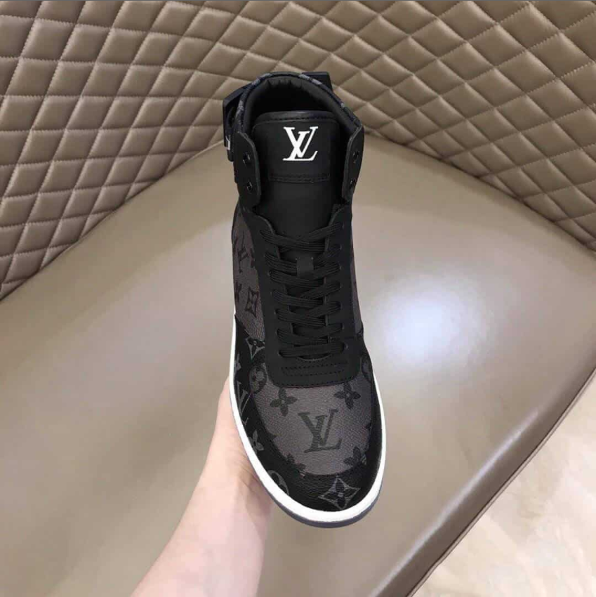 High-top fashion sneakers