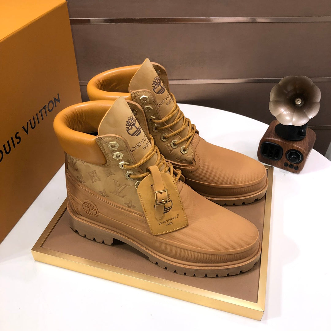 Stylish classic men's high-top boots XC0425101501